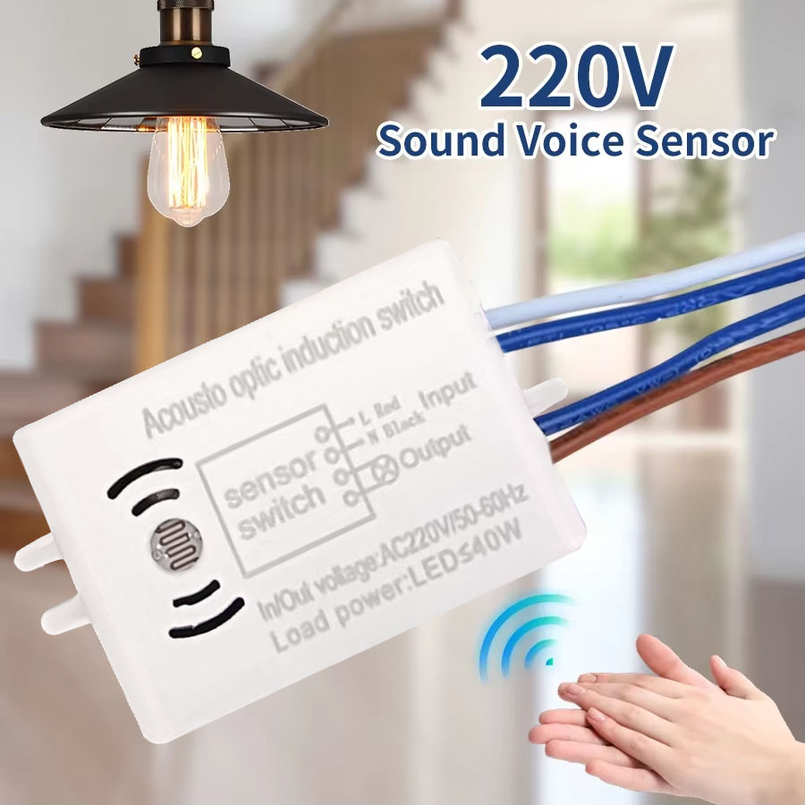 Smart Home Utilities - Ses Ses Sensörü Anahtarı Akıllı Anahtarlar