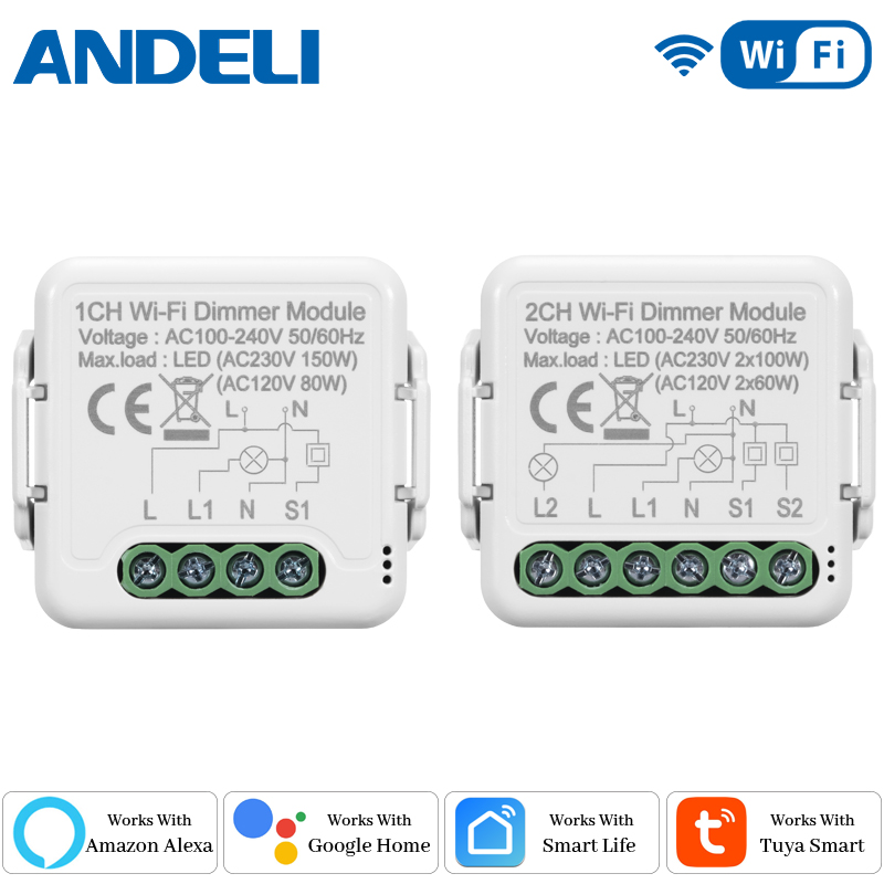 Smart Home Proxmox - DIY Wifi Akıllı Dimmer Anahtar Modülü
