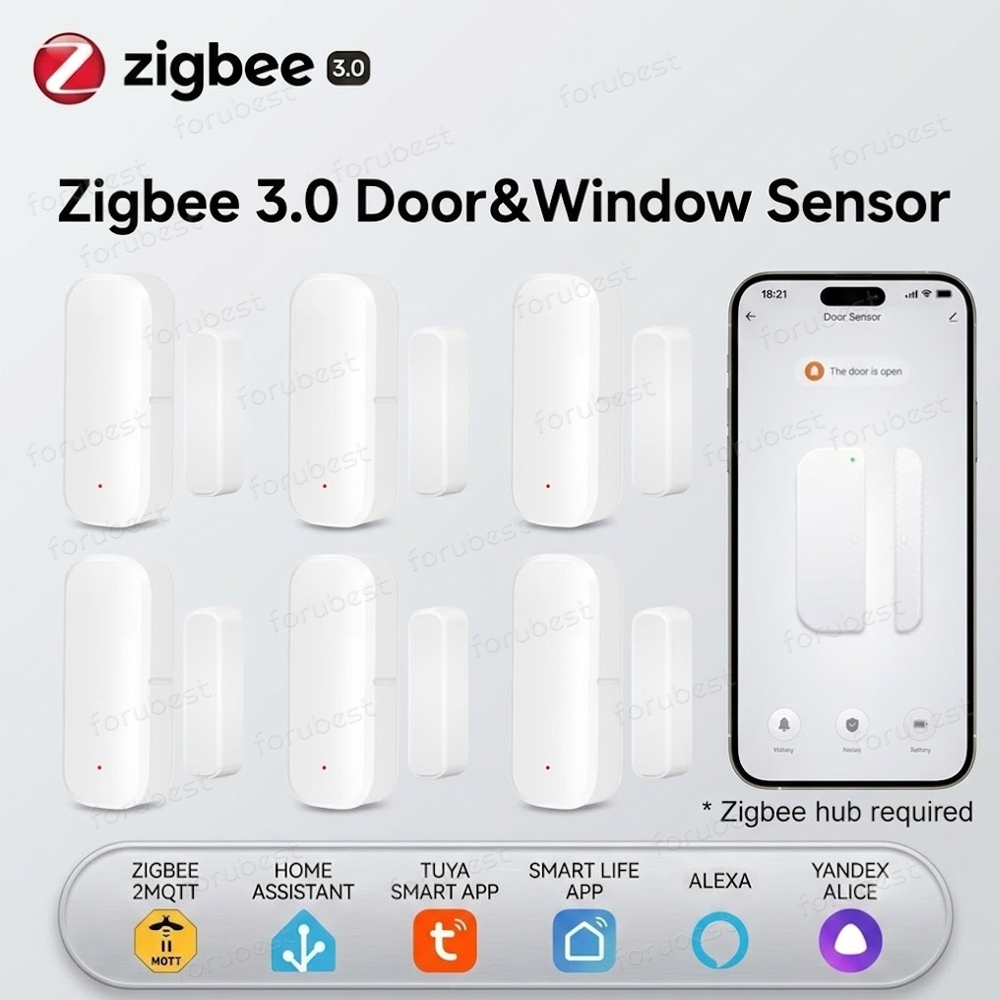 Smart Home Zigbee Gateway - Zigbee 3.0 Kapı Pencere Sensörü Hırsız