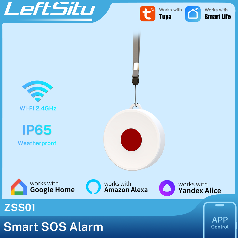 Smart Home Button - Tuya ZigBee Akıllı Düğme IP65 Ev