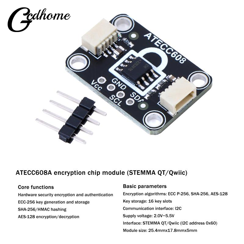 Smart Home Keyboard - ATECC608 Güvenli Eleman Modülü Koparma Kartı,