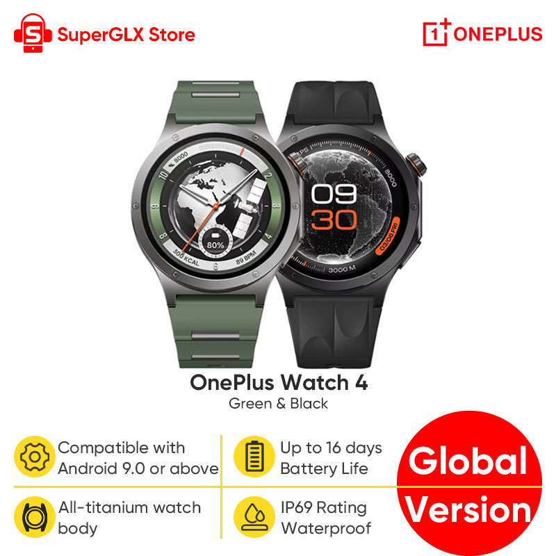 Smart Home Green - Global Versiyon OnePlus Watch 4 Akıllı