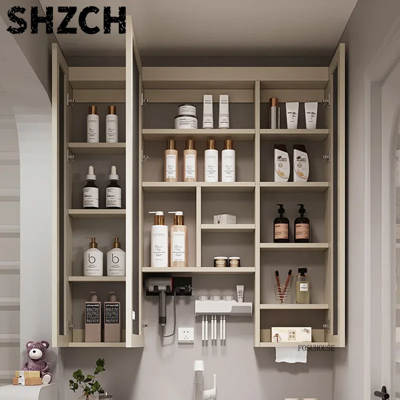 Smart Home Room - Modern Kalınlaştırılmış Banyo Aynası, Entegre Akıllı