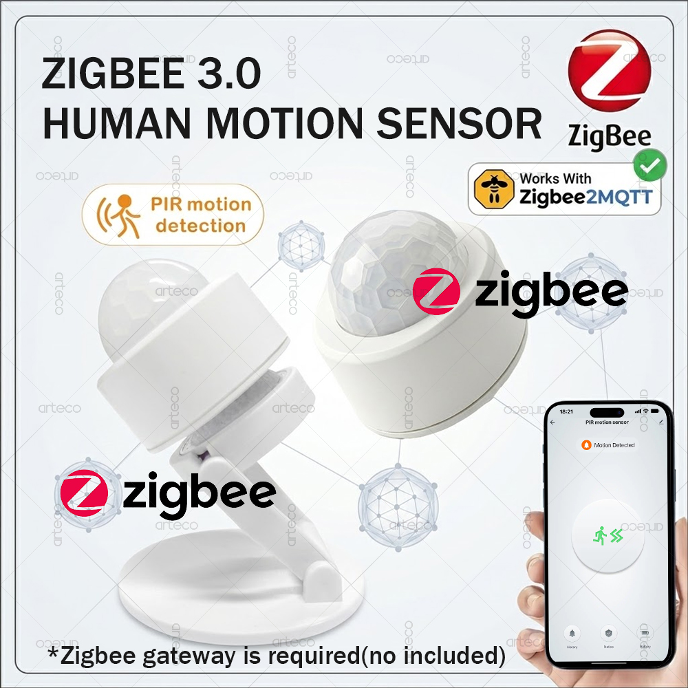 Smart Home Assistant - Zigbee 3.0 Mini PIR Hareket Sensörü
