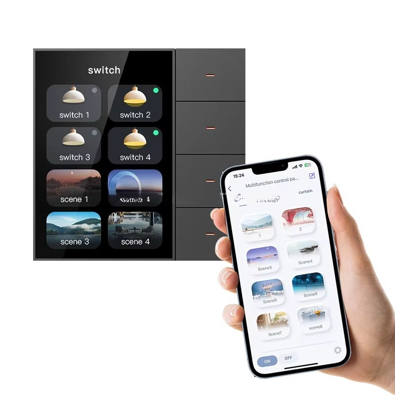 Smart Home Switch - F3 Pro 3.5 İnç IPS Dokunmatik