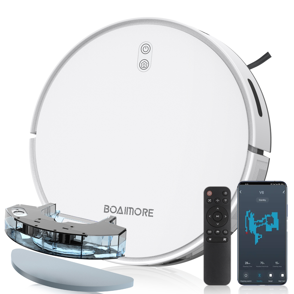 Smart Home App - Robotlu Süpürge Kombinasyonu Paspas 6500PA Akıllı
