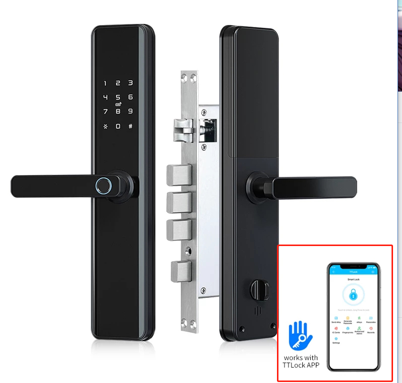 Smart Home Login - Elektronik Kapı Kilidi Ev WiFi IP