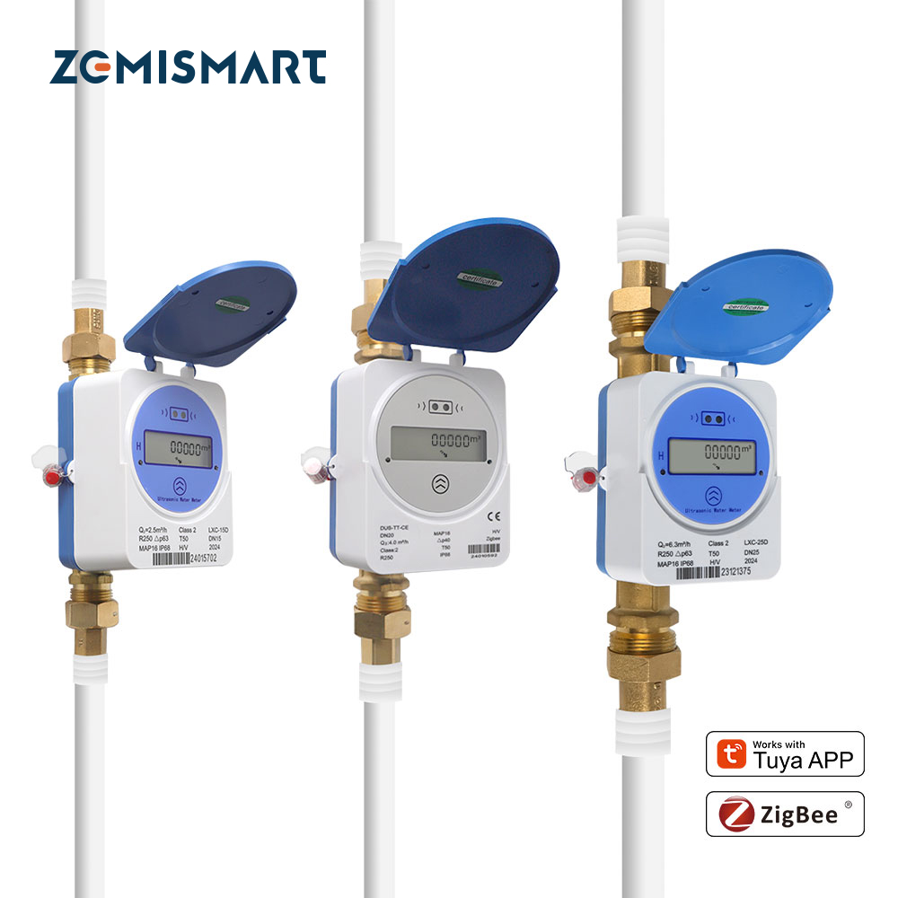 Smart Home Assistant - Zemismart Zigbee Akıllı Ultrasonik Su Sayacı