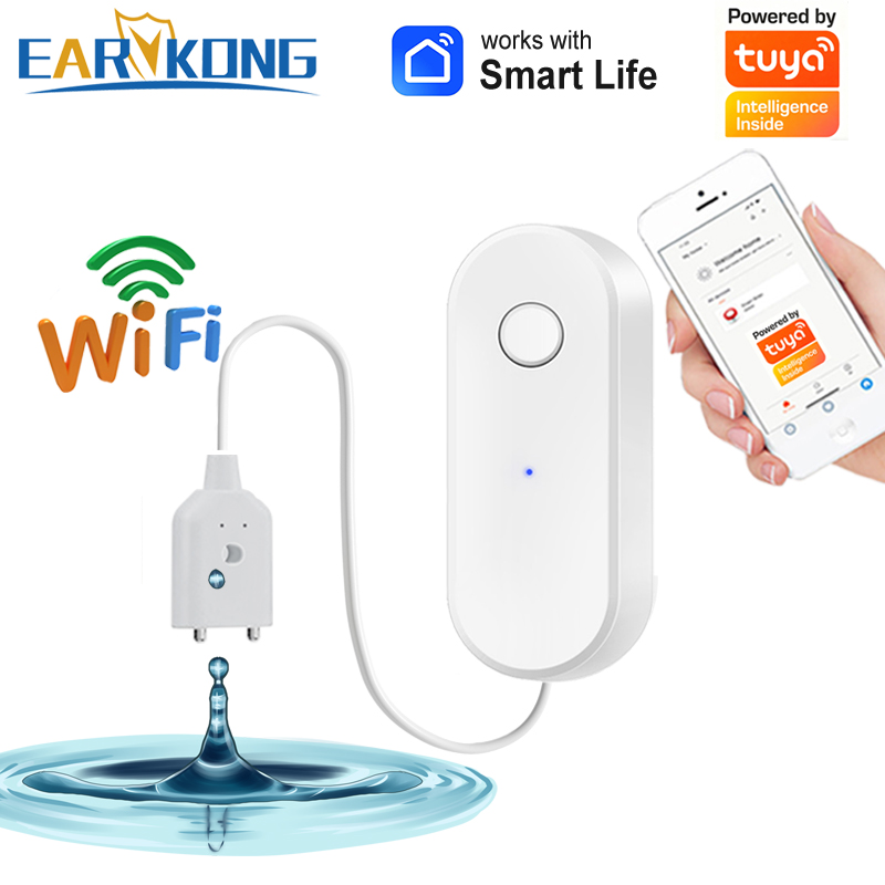 Smart Home Green - Tuya WiFi Akıllı Su Kaçak Sensörü