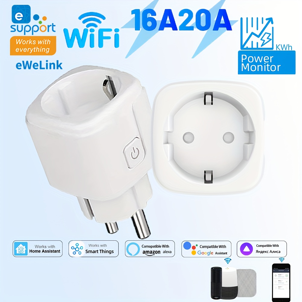 Smart Home Proxmox - EWeLink Akıllı WiFi Soketi AB Uzaktan