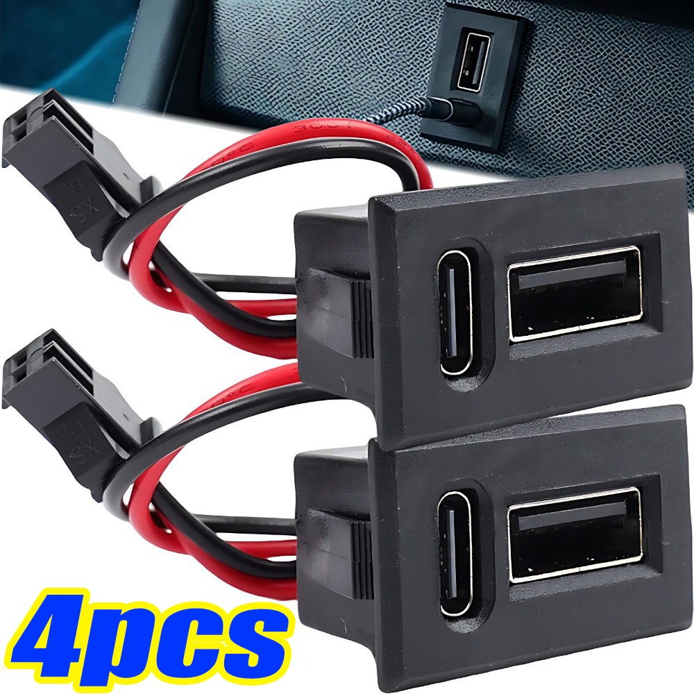 Smart Home Utilities - Çift Tip C USB Dişi Port