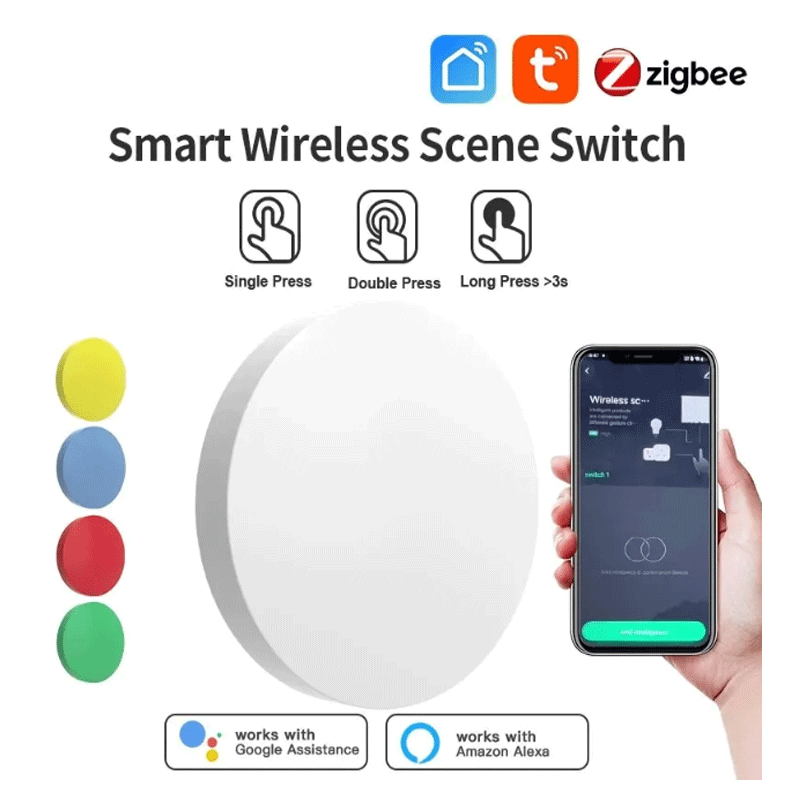 Tuya ZigBee Akıllı Kablosuz Dü - Smart Home Assistant incelemesi ve fiyatı