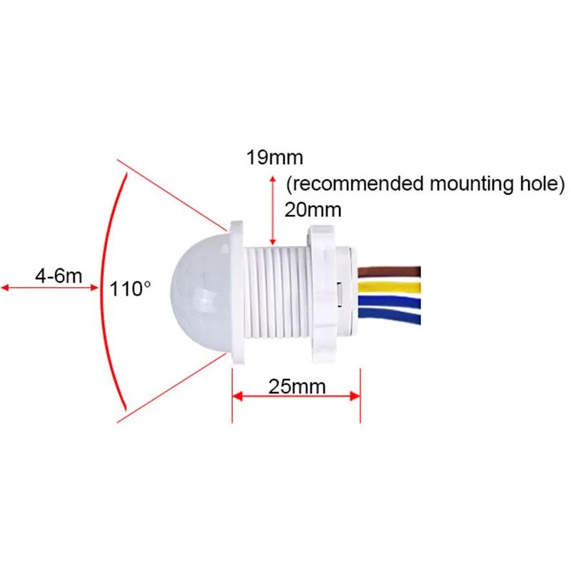 AC 110V 220V Mini hareket sens - Smart Home Button incelemesi ve fiyatı