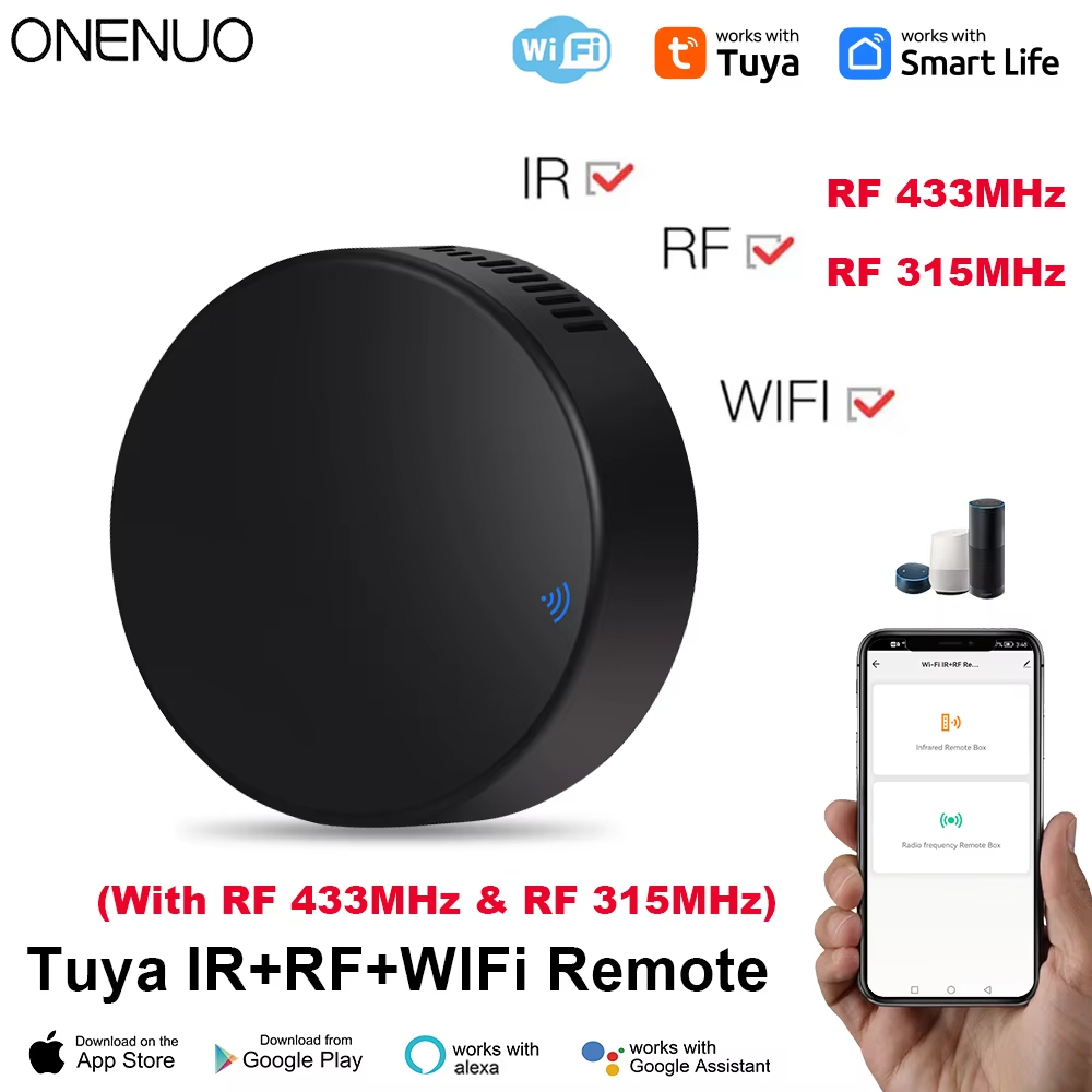 Tuya WiFi RF IR Uzaktan Kumand - Smart Home Proxmox incelemesi ve fiyatı