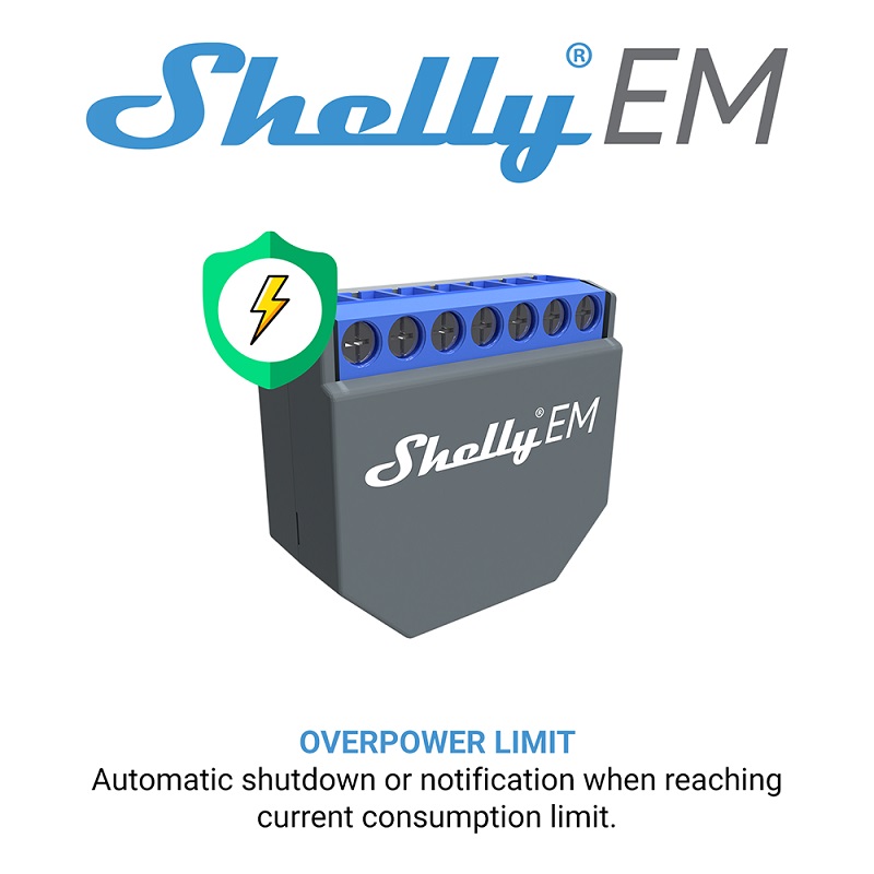 SHELLY EM Wifi Akıllı Yaşam Ko - Smart Home Switch incelemesi ve fiyatı