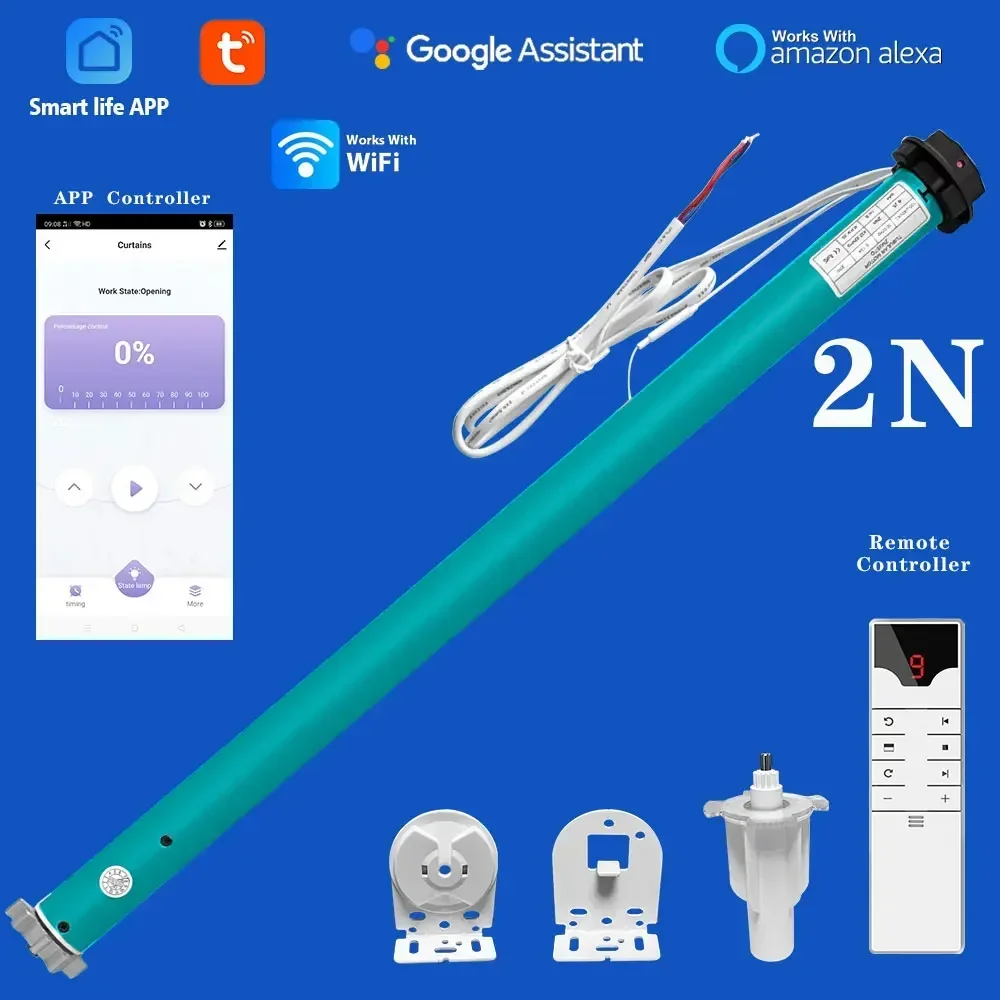 SZMYQ 25mm 2N Tuya Akıllı Perd - Smart Home App incelemesi ve fiyatı