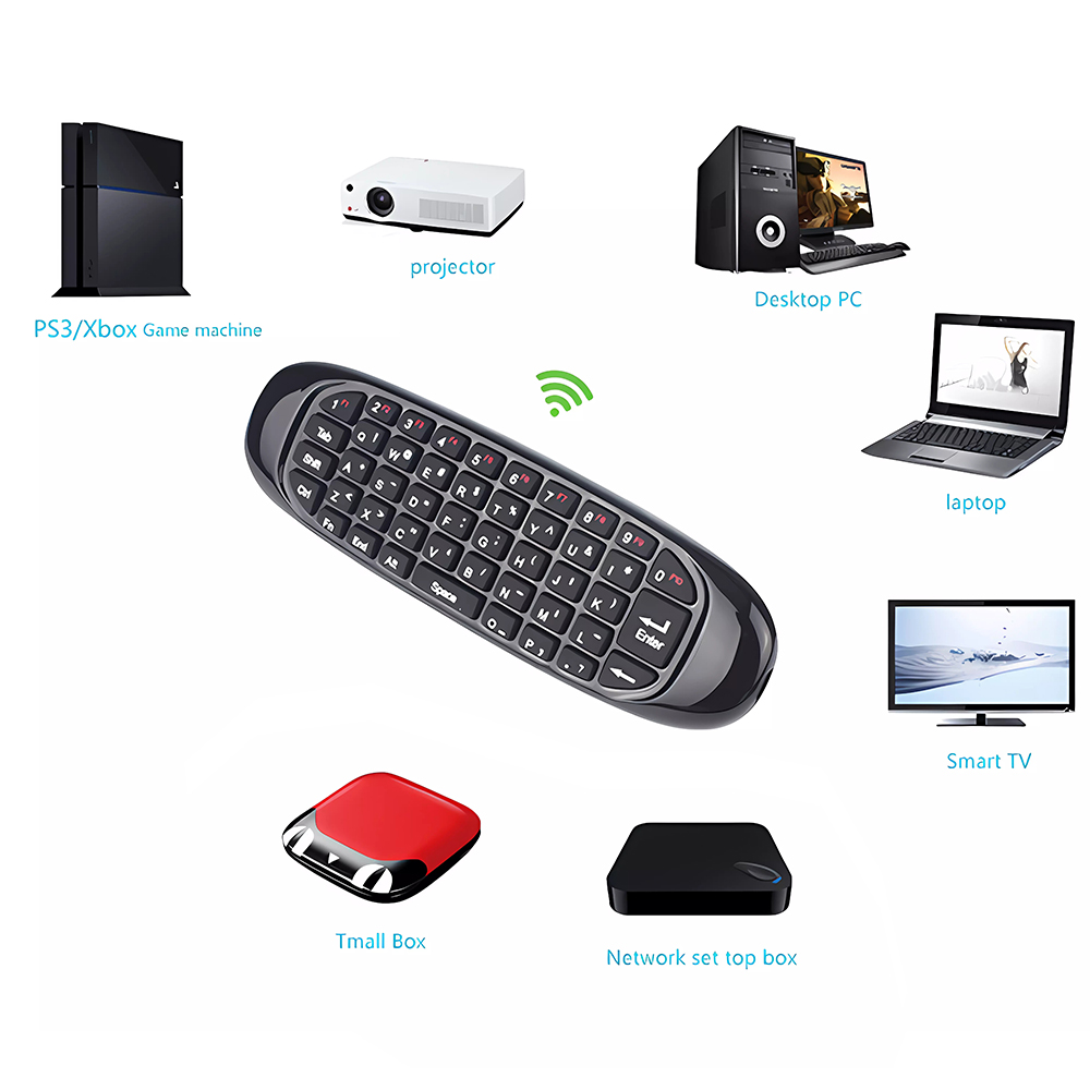 C120 Fly Air Fare Kablosuz Kla - Smart Home Keyboard incelemesi ve fiyatı