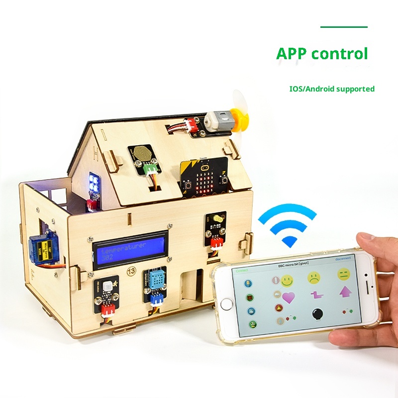 Microbit IOT Akıllı Ev Öğrenme - Smart Home Micro Bit incelemesi ve fiyatı