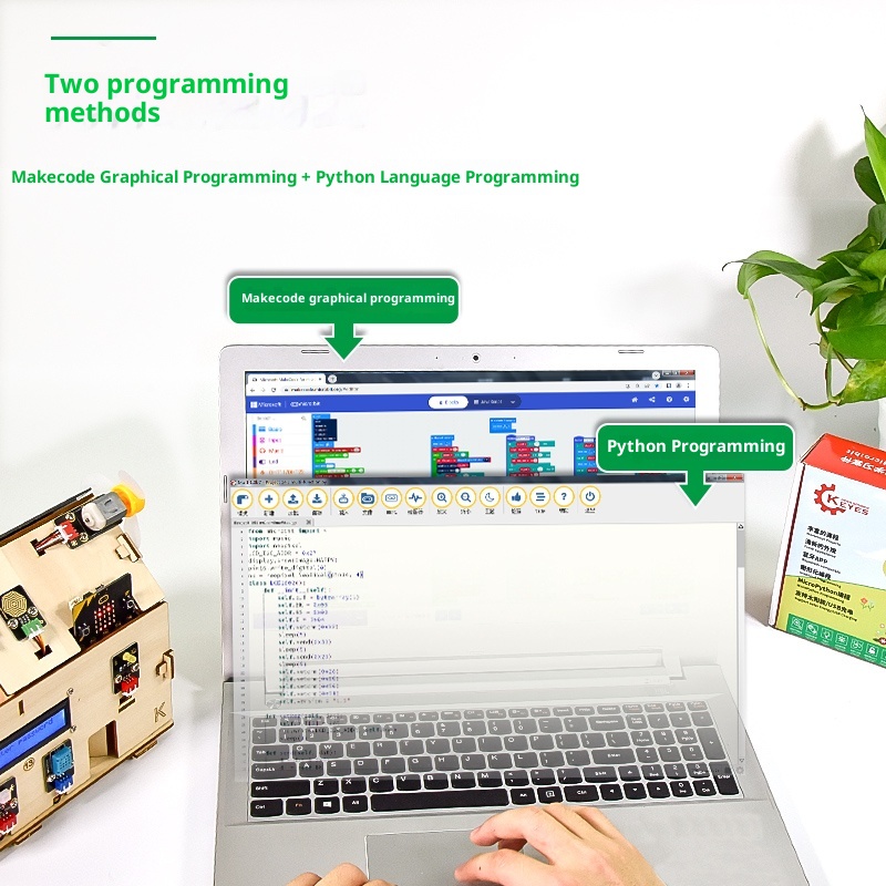 Microbit IOT Akıllı Ev Öğrenme - Smart Home Micro Bit incelemesi ve fiyatı