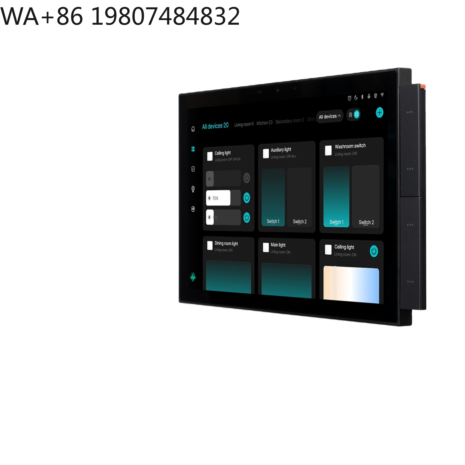 10 İnç Tüm Ev Akıllı Ev Otomas - Smart Home Zigbee Gateway incelemesi ve fiyatı