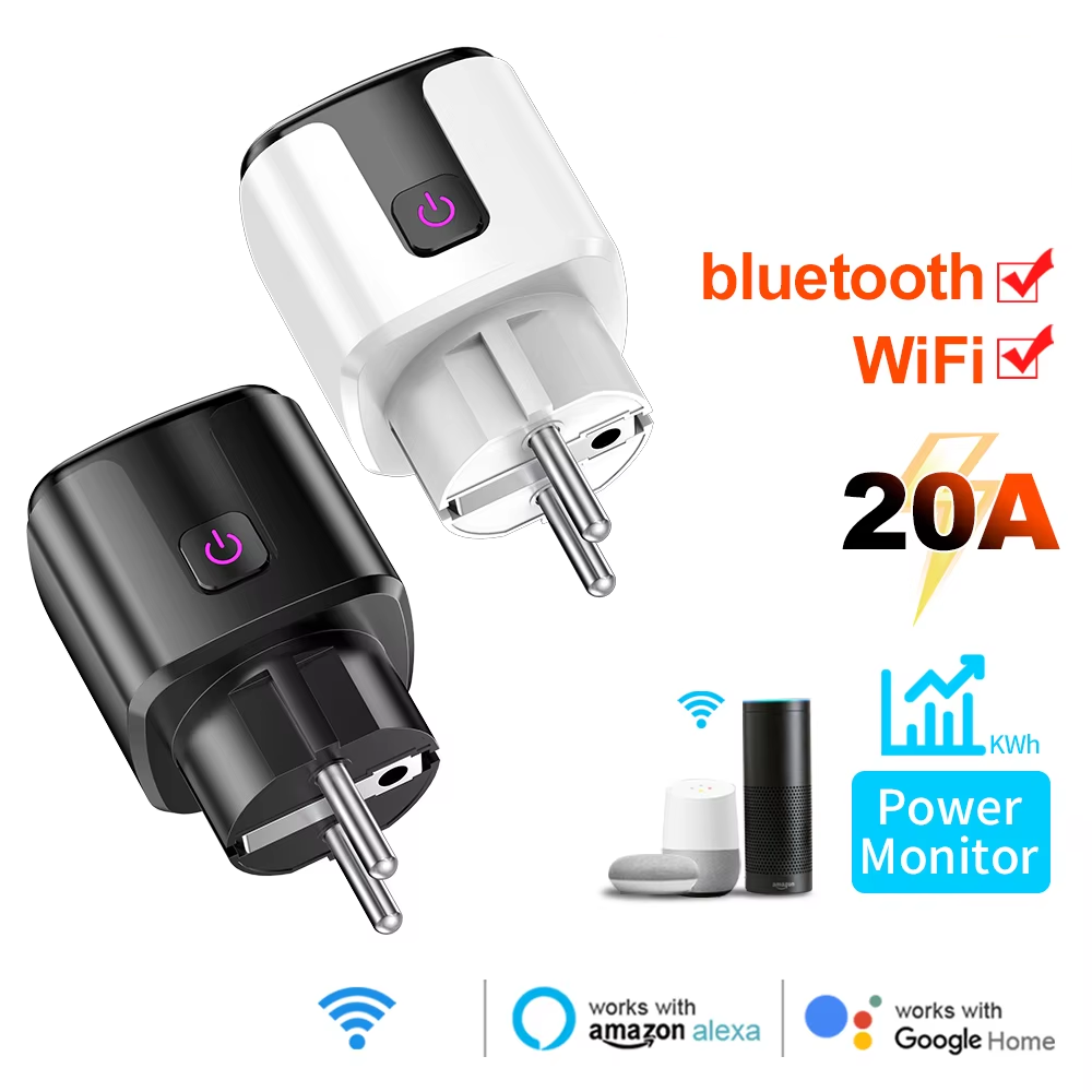Akıllı 20A AB Fişi WiFi+Blueto - Smart Home Proxmox incelemesi ve fiyatı