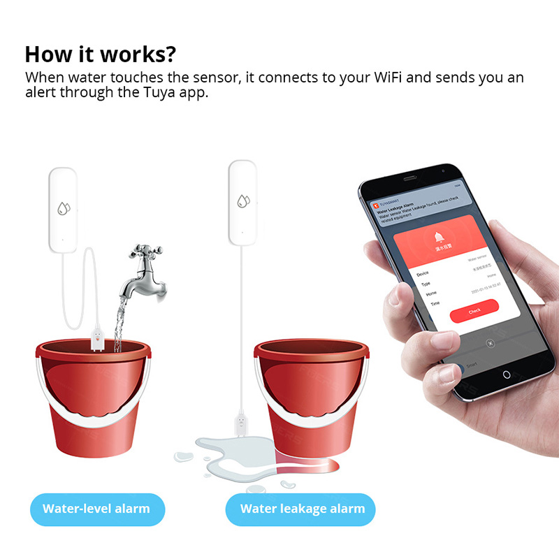 Tuya WiFi Su Kaçağı Alarm Sens - Smart Home Proxmox incelemesi ve fiyatı