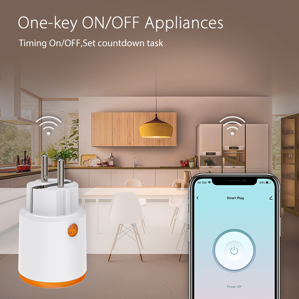 Akıllı Zigbee Priz 3680 W 16A  - Smart Home Zigbee Gateway incelemesi ve fiyatı