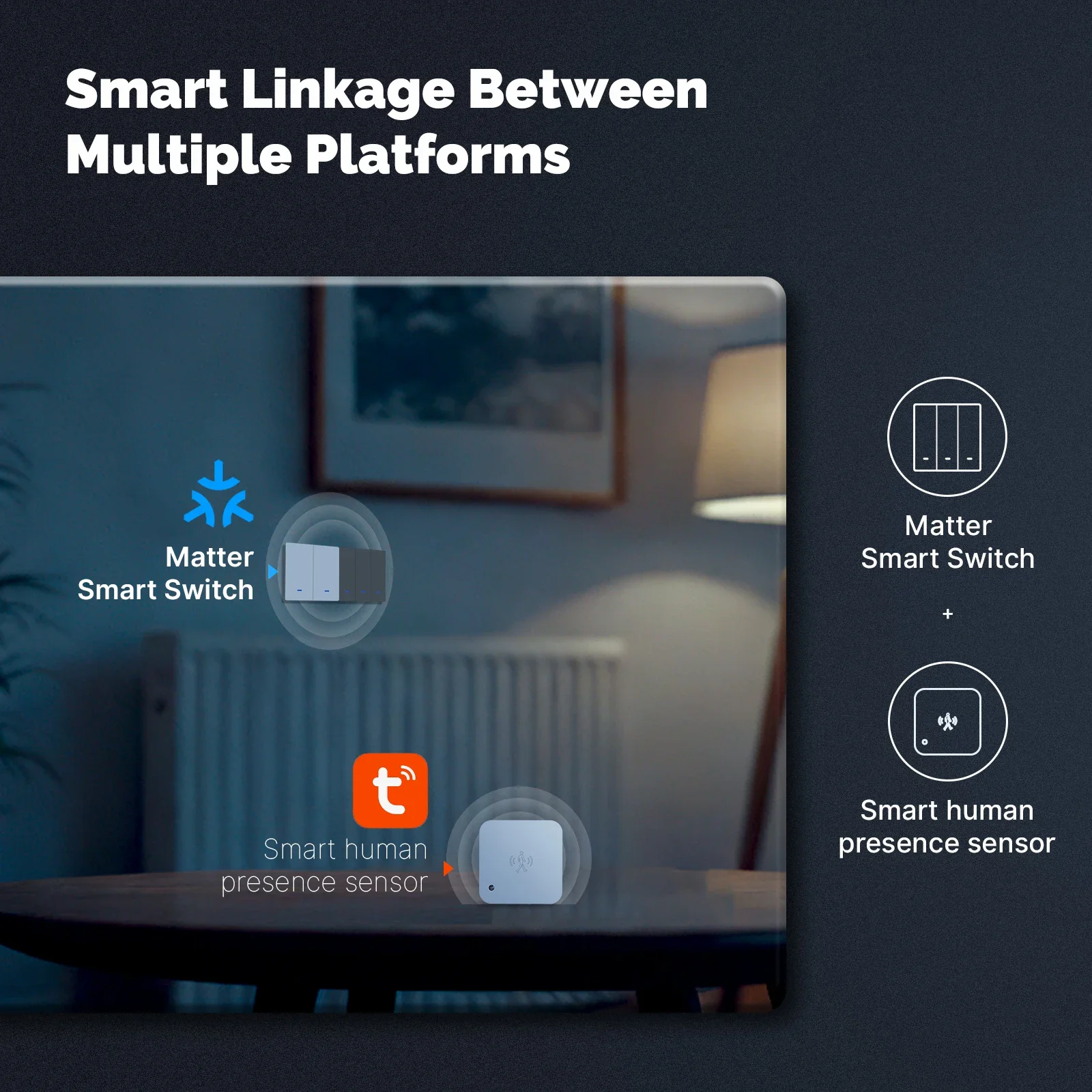 MOES Matter Tuya WiFi Akıllı I - Smart Home Button incelemesi ve fiyatı