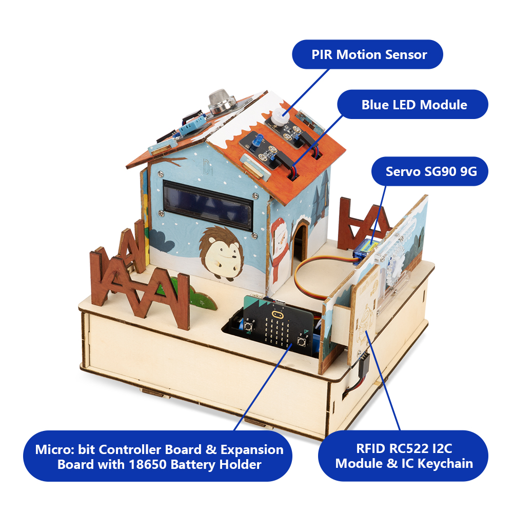 ACEBOTT Öğrenme Seti Microbit  - Smart Home Micro Bit incelemesi ve fiyatı