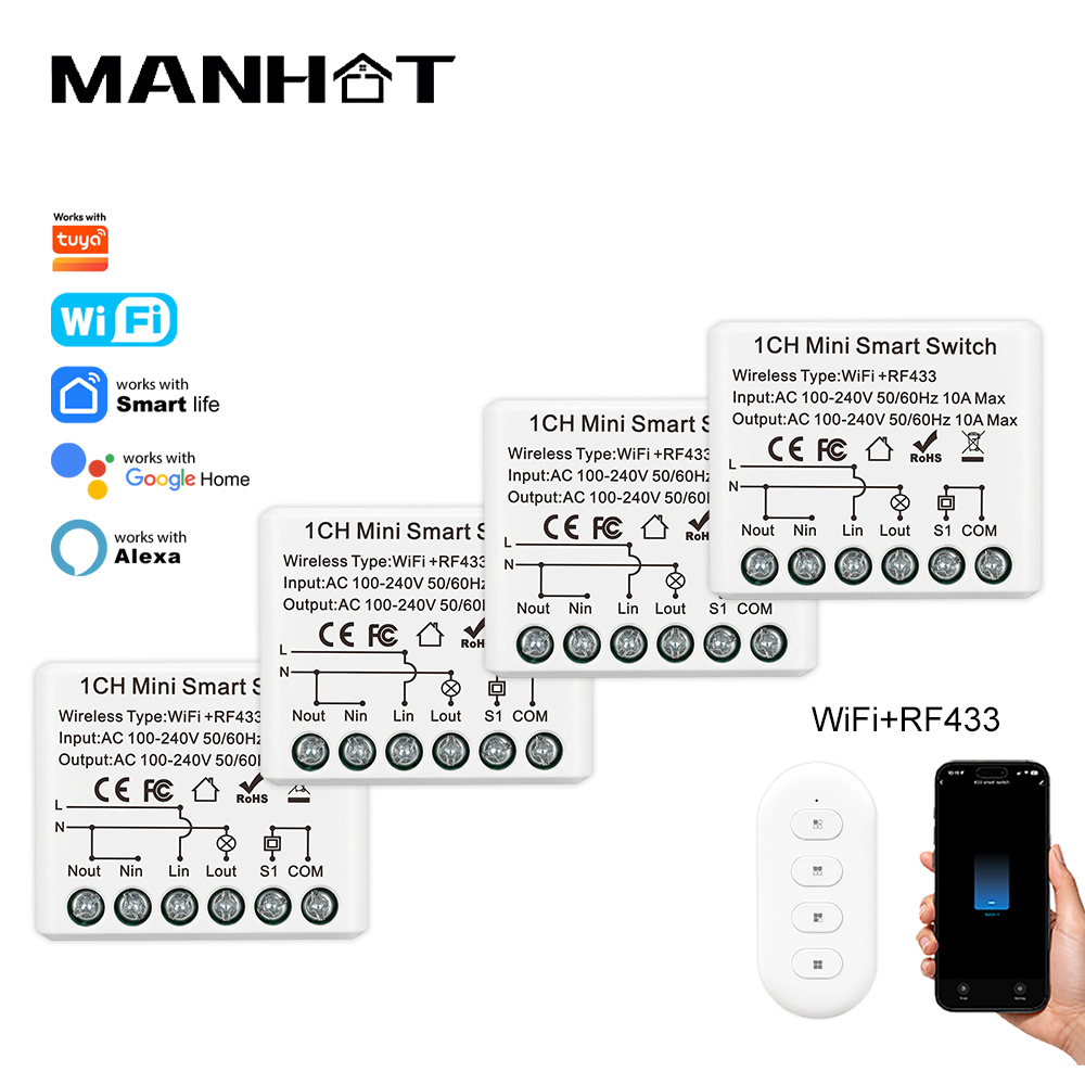 10A Mini WIFI Akıllı Anahtar R - Smart Home Proxmox incelemesi ve fiyatı