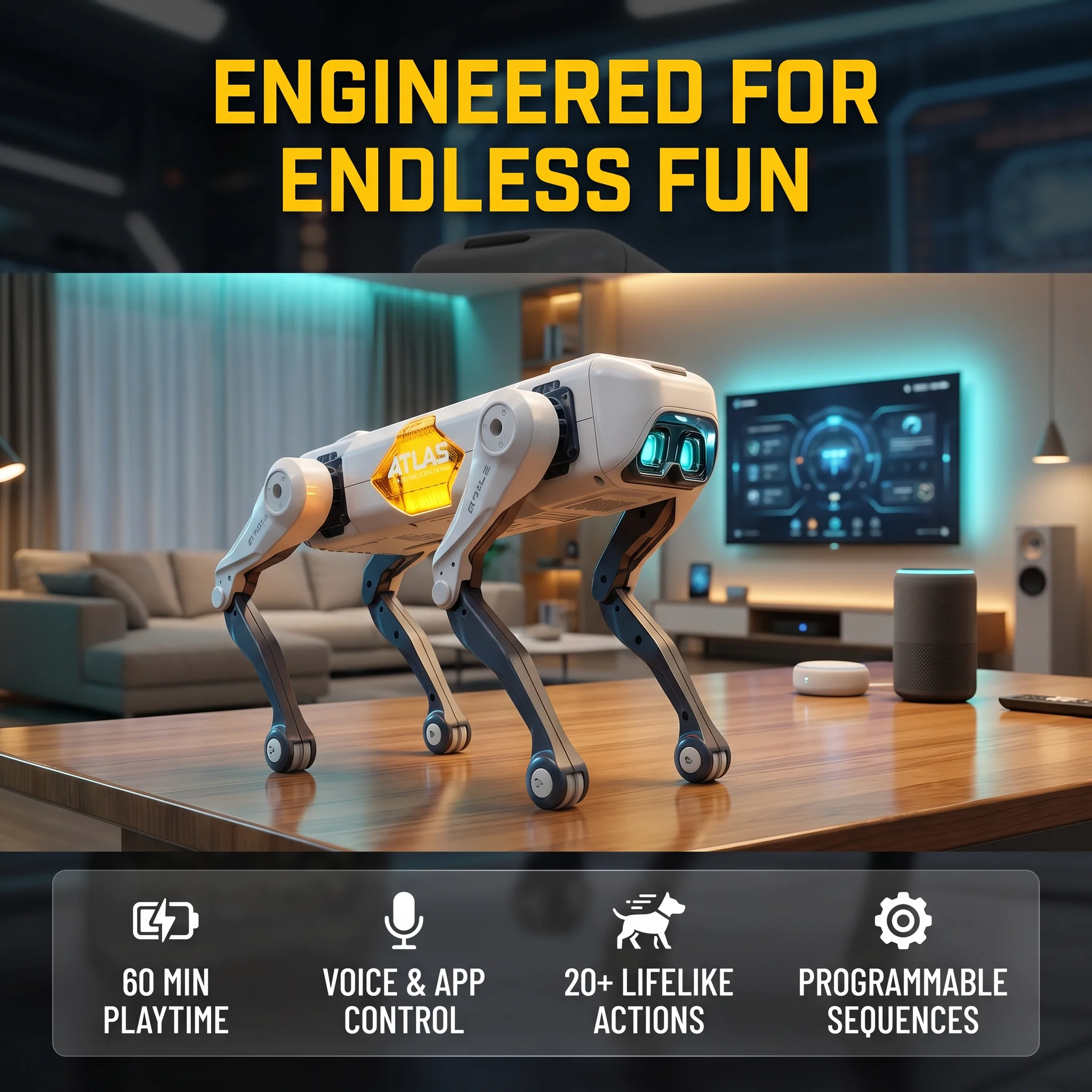 Yapay Zeka Akıllı Robot Köpek, - Smart Home App incelemesi ve fiyatı