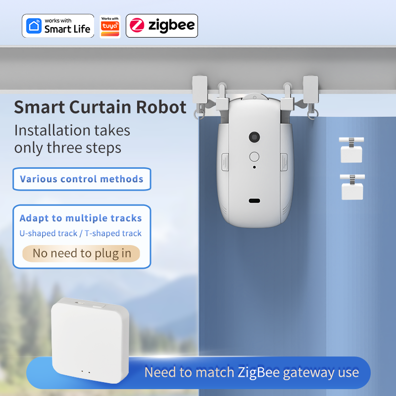 Zigbee Akıllı Perde Sürücü Rob - Smart Home Button incelemesi ve fiyatı