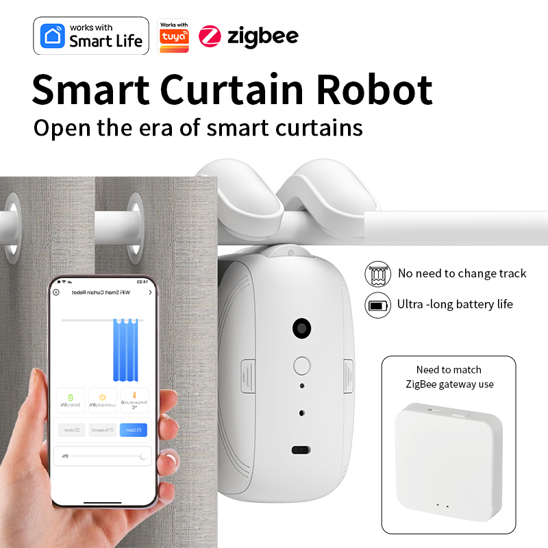 Zigbee Akıllı Perde Sürücü Rob - Smart Home Button incelemesi ve fiyatı