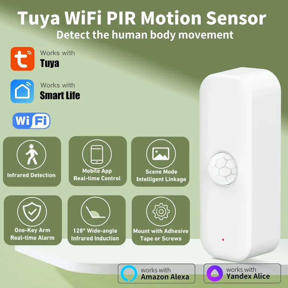 Tuya WiFI Hareket Sensörü PIR  - Smart Home Proxmox incelemesi ve fiyatı